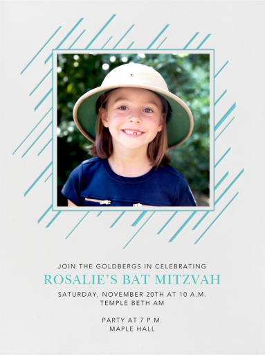 Chez Castel - Bar & Bat Mitzvah Invitation by Paperless Post
