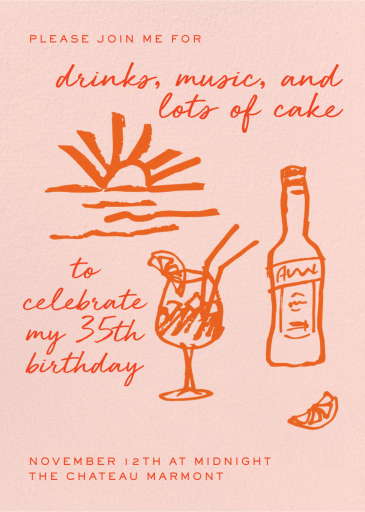 Spritz - Invitation by Pulp Templates Co.