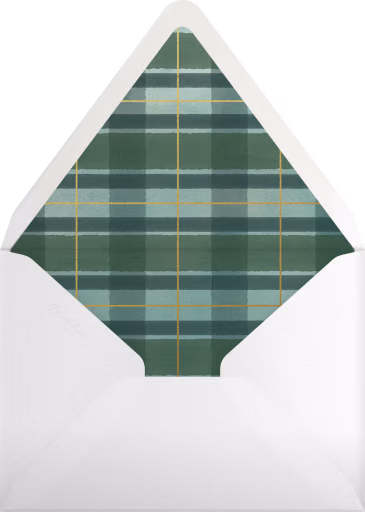 Double Border Photo - Paperless Post Envelope