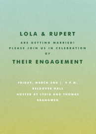 Gradient Full - Engagement Party Invitation by Paperless Post