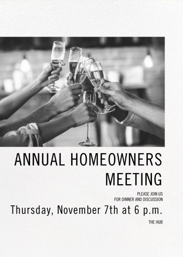 Simple Black and White (Photo) by Paperless Post