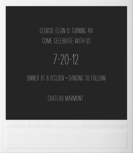 Snapshot - Double Sided by Paperless Post - Back