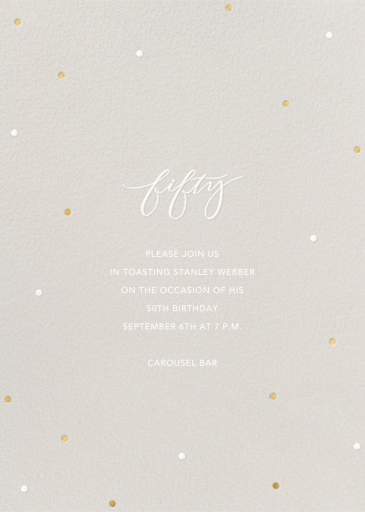 Milestone Dots - Birthday Invitation by Sugar Paper