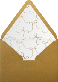 Bow Border Photo - Paperless Post Envelope