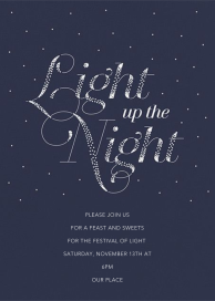 Lighted Night by Paperless Post