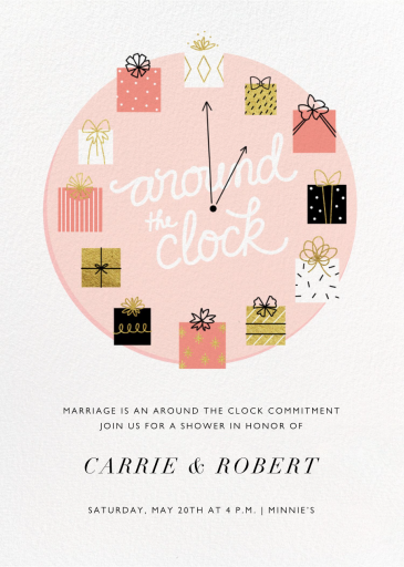 Gifting Hour - Bridal Shower Invitation by Paperless Post