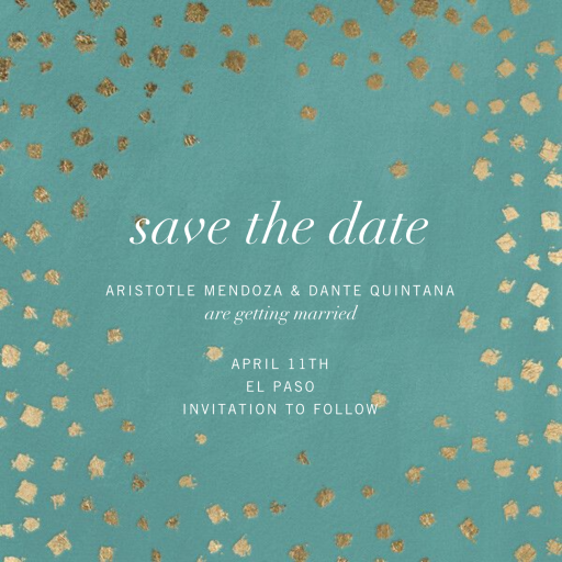 Divot - Save the Date by Kelly Wearstler