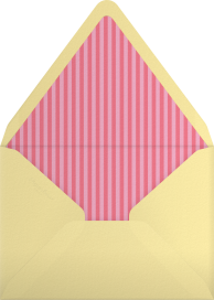 Peanuts Dance Party Invitation Envelope