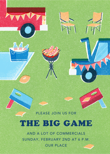 Home Advantage - Tailgate Invitation by Paperless Post