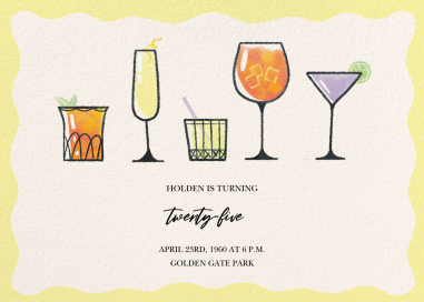 Pour It Up - Birthday Invitation by Paperless Post