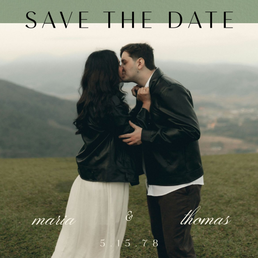 Modern Muse - Save the Date by Paperless Post