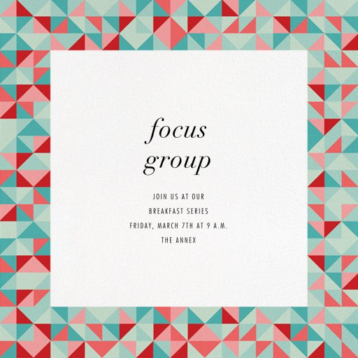 Quilt Block - Invite by Paperless Post