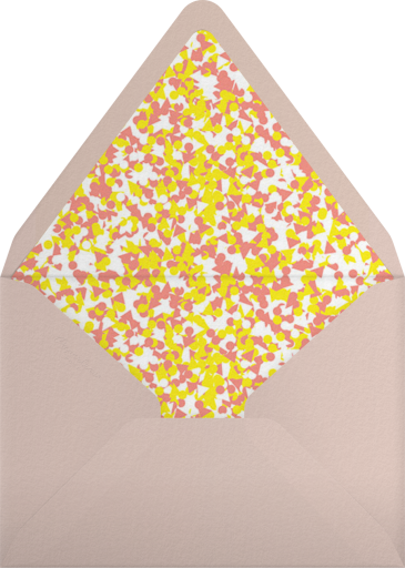 The Surprise is Shaping Up - Paperless Post Envelope