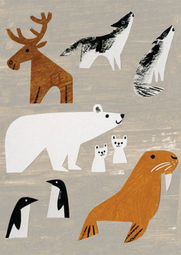 Winter Animals (Christian Robinson) by Red Cap Cards
