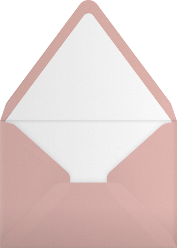 Ticking Stripes - Paperless Post Envelope