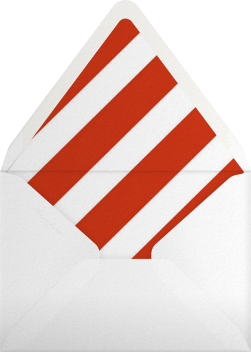 Gradient Brush Strokes - Paperless Post Envelope