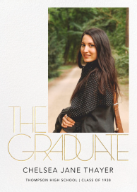 Deco Decree - Graduation Announcement by Paperless Post