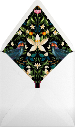 Tropical Flowers - Liberty Envelope
