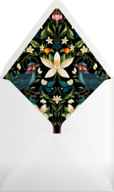 Tropical Flowers - Liberty Envelope