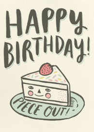 Piece Out - Birthday Card by Hello!Lucky