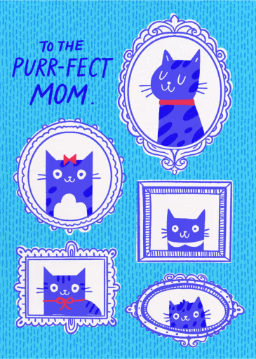 Purr-fect - Mother's Day Card by Hello!Lucky