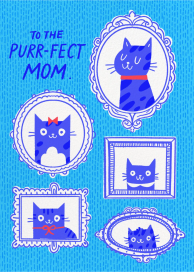 Purr-fect - Mother's Day Card by Hello!Lucky