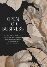 Opulent - Launch Party Invitation by Schumacher