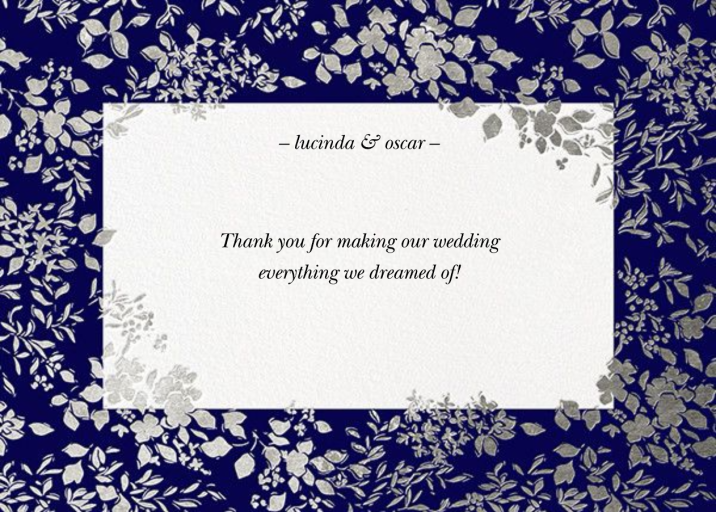 Richmond Park (Stationery) - Thank You Card by Oscar de la Renta