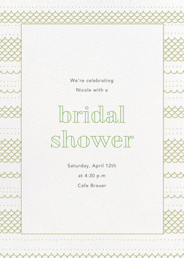 Thalassa - Bridal Shower Invitation by Paperless Post