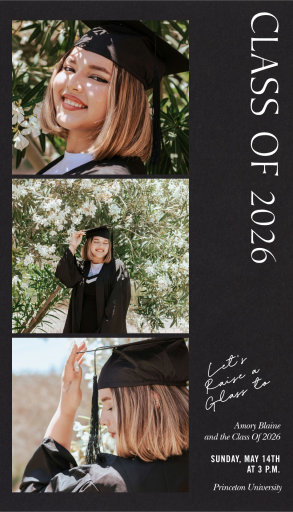 Película para fotomatón - Invitación a la fiesta de graduación de Paperless Post