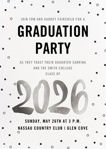Person of the Year - Graduation Party Invitation by Paperless Post