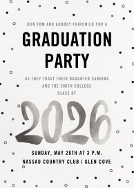 Person of the Year - Graduation Party Invitation by Paperless Post