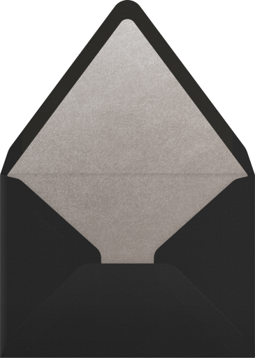 Photo Maroon Holiday Card Envelope