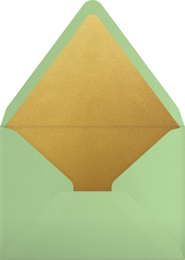 Festive Ribbon Cutout - Paperless Post Envelope