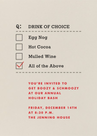 All of the Above - Holiday Party Invitation by Paperless Post