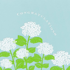 Congratulations Hydrangea - Greeting Card by Paperless Post