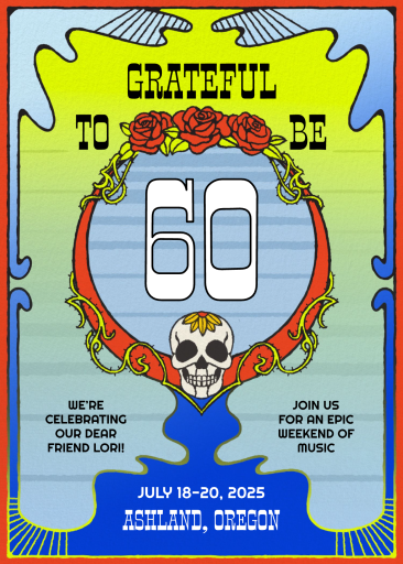 Psychedelic Party - Birthday Invitation by Paperless Post