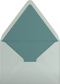 Gilded Monogram - Paperless Post Envelope