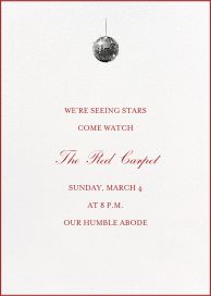 Ivory Stained Edge - Disco Party Invitation by Paperless Post
