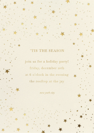 Stars and Sparkle - Corporate Holiday Party Invitation by Sugar Paper