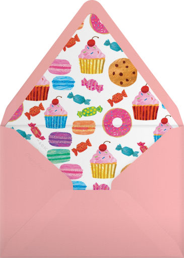 Hungry Caterpillar 1st Invitation Envelope
