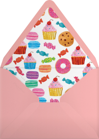 Hungry Caterpillar 1st Invitation Envelope