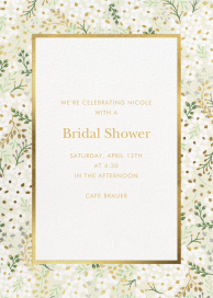 Allover Floral - Bridal Shower Invitation by kate spade new york