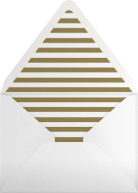 Gold Flourish - The Indigo Bunting Envelope