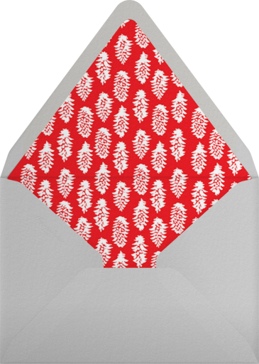 Cursive Holidays - Linda and Harriett Envelope