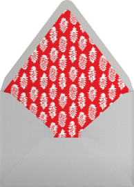 Cursive Holidays - Linda and Harriett Envelope