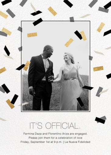 Parade Day - Engagement Party Invitation by Paperless Post