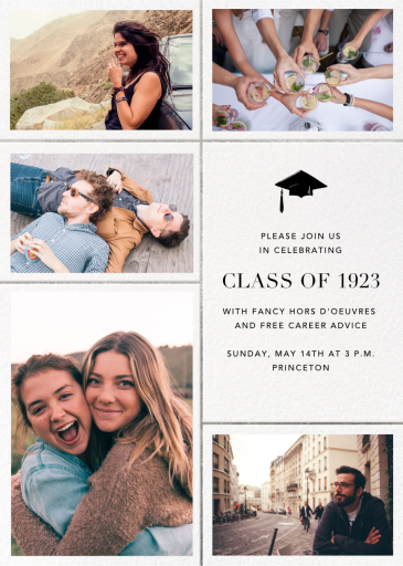Quint - Graduation Party Invitation by Paperless Post