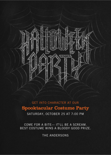 Halloween Party by Crate & Barrel