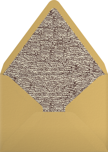 Foxy Thanks - Coral & Tusk Envelope